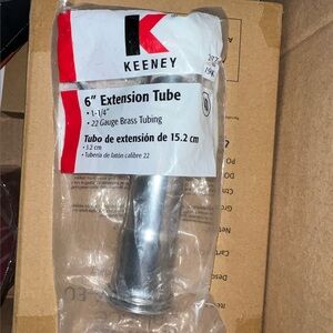 Keeney Silver Extension Tube for Home Bath